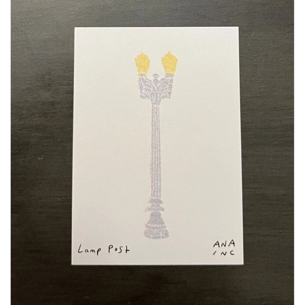 Ana Inciardi Mini Print - Lamp Post